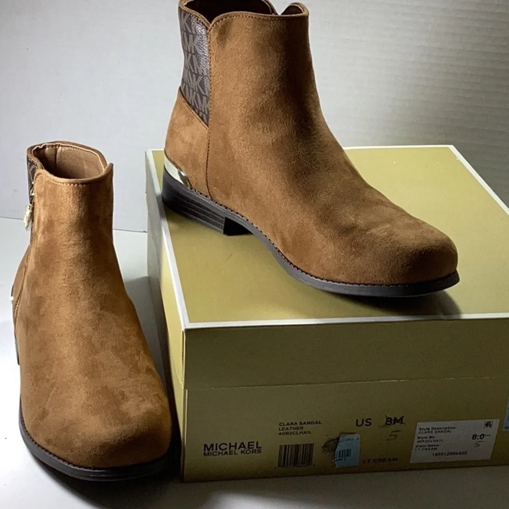 Girls Emma Theodora Logo Print Detail Bootie